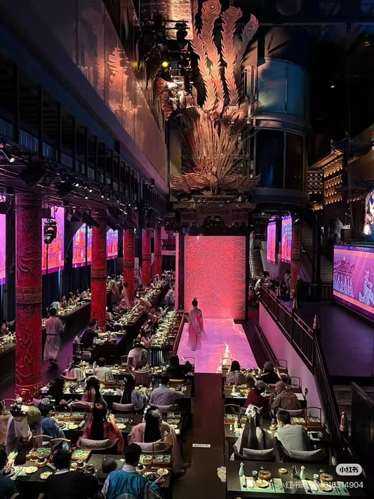 Shanghai Shu Yan Fu • Immerse Yourself in a Royal Feast from a Thousand Years Ago (Imperial Enjoyment + Palace Feast + Ethnic Dance Performance + Optional Ancient Costume Experience)